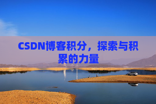 CSDN博客积分,探索与积累的力量